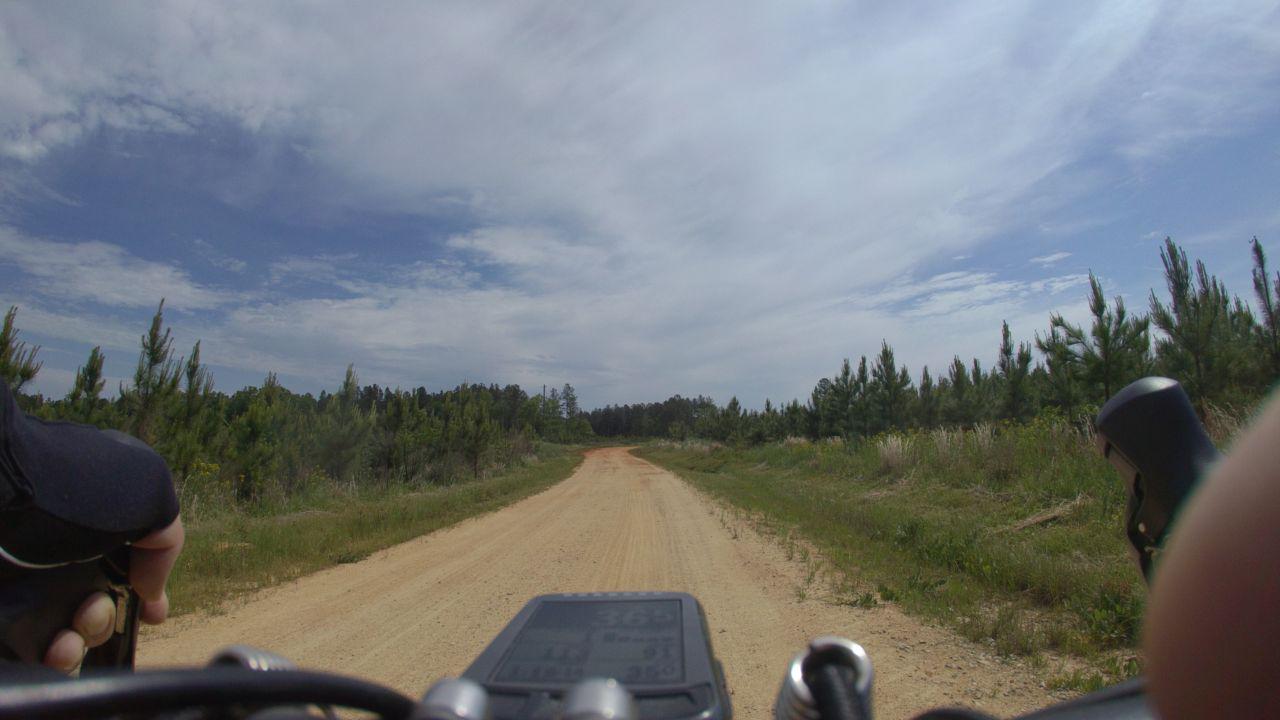 on the trails